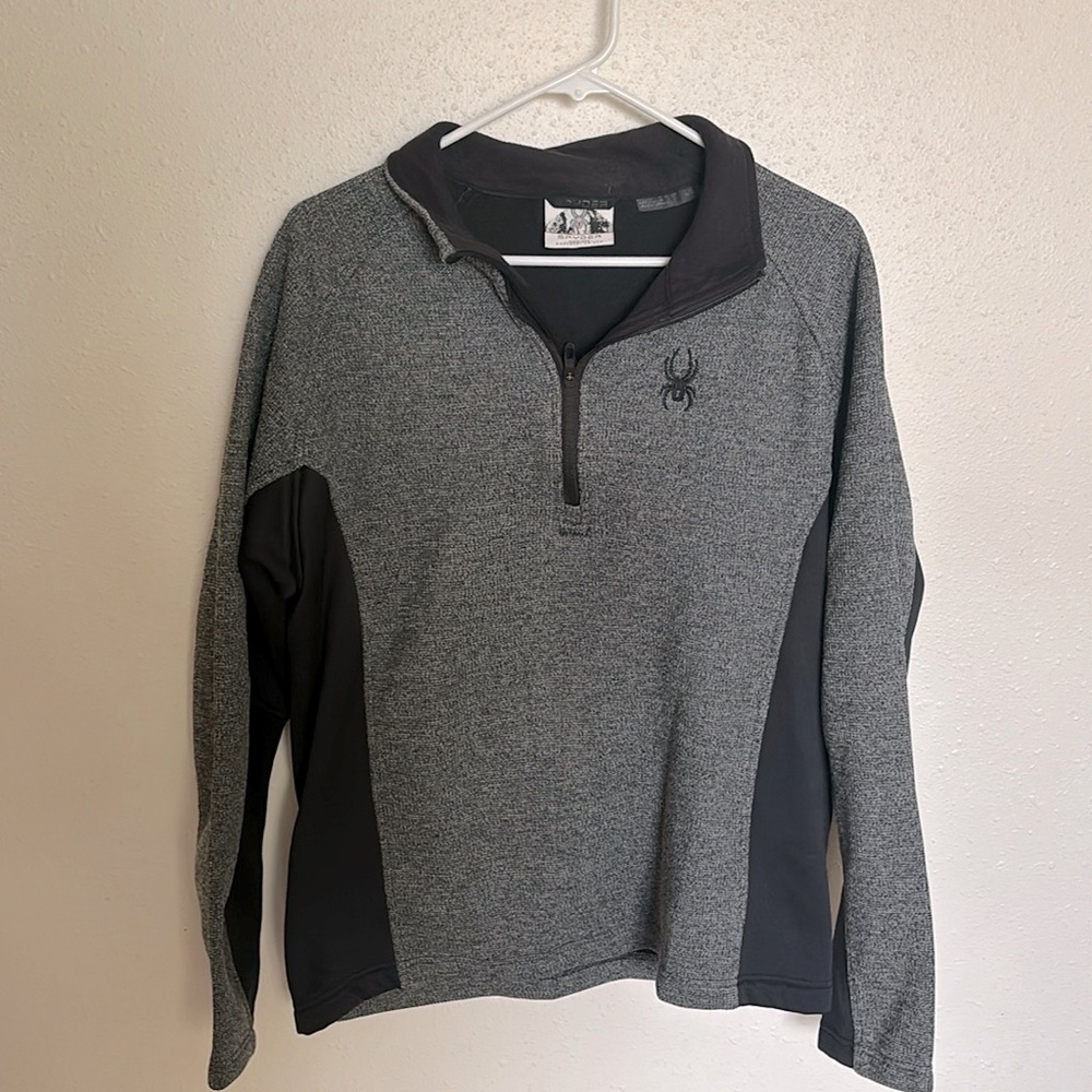 Large men’s spyder quarter zip